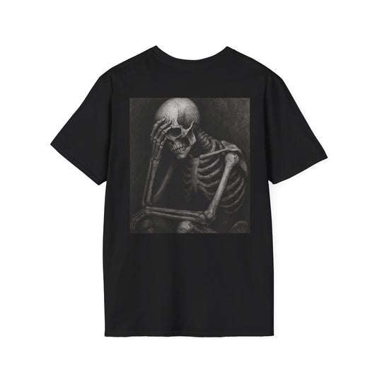 Sad Skeleton Unisex T-Shirt