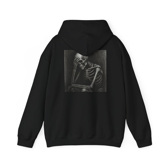 Sad Skeleton Hoodie - Unisex Heavy Blend™