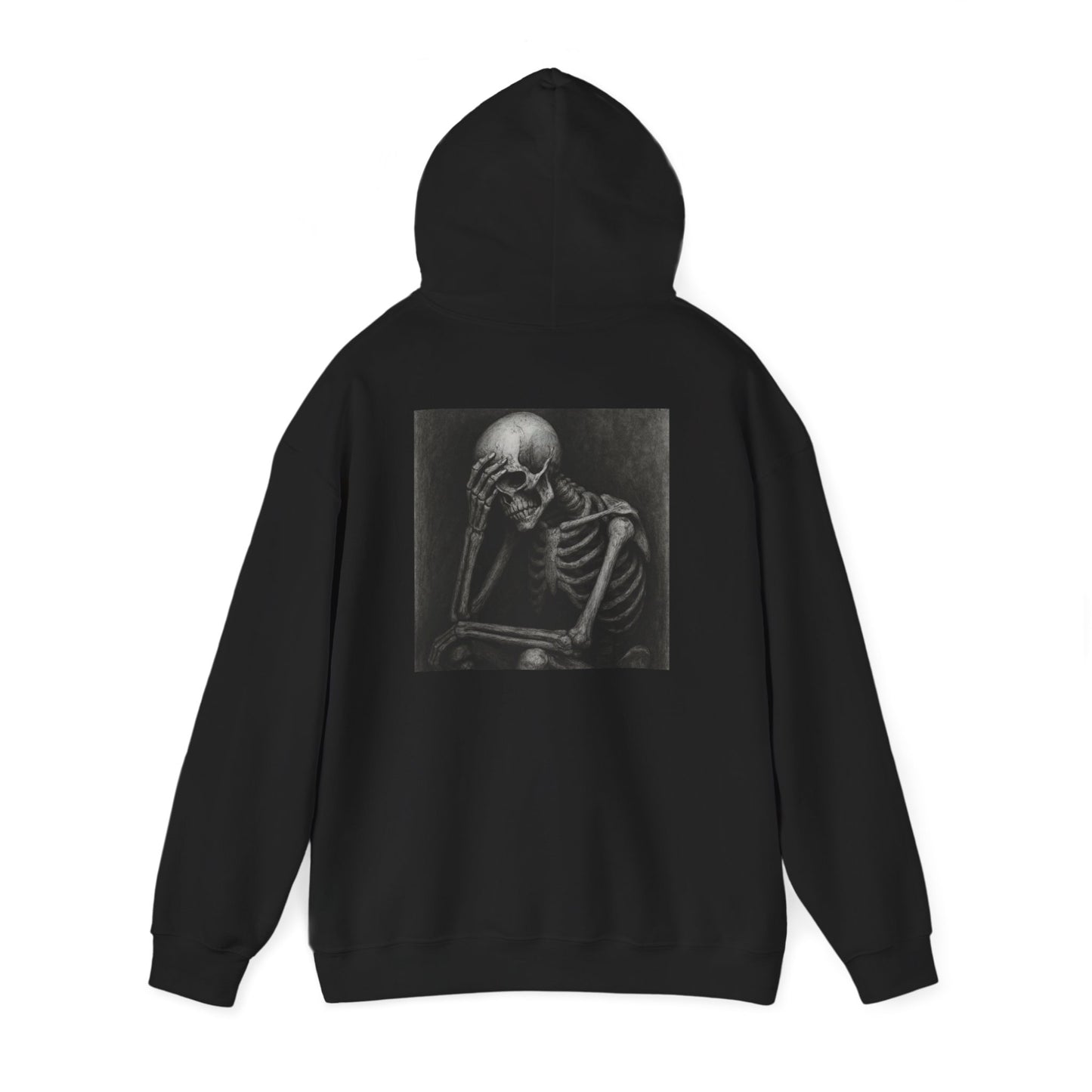 Sad Skeleton Hoodie - Unisex Heavy Blend™
