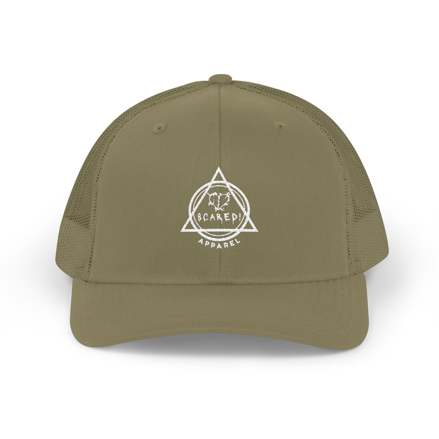 Embroidered Snapback Trucker Cap - Scared Apparel Design